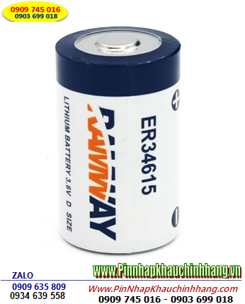 Pin ER34615 _Pin RAMWAY ER34615; Pin nuôi nguồn RAMWAY ER34615 D 19000mAh 3.6v